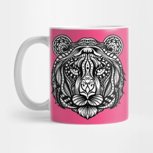 Tigers Mandala Logo Mug